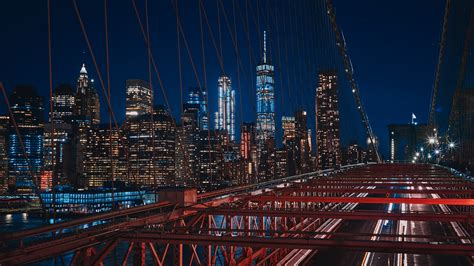 3840x2160 New York Brooklyn Bridge 4k Wallpaper Hd City 4k