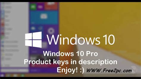 Free Windows 10 Home Product Key Generator