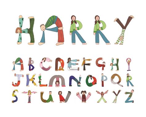 Eine buchstabiertafel (oder buchstabieralphabet, telefonalphabet, funkalphabet,. Alphapeeps! Personalised name & alphabet - 8x10" - Georgie's Creative ...