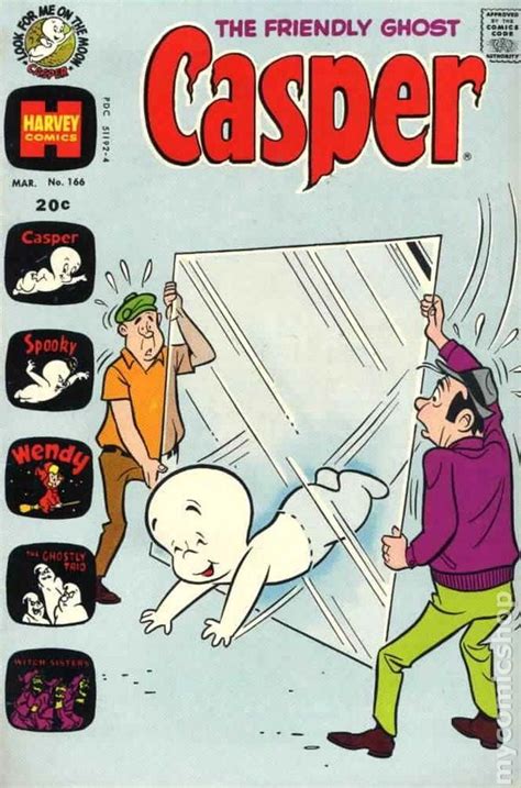 Casper The Friendly Ghost 1958 3rd Series Harvey 166 Comic Book Covers Comic Books Comic