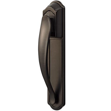 Ideal Security Oil Rubbed Bronze Storm And Screen Door Pull Handle Set