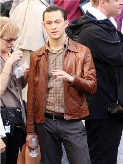 Joseph Gordon Levitt Inception Leather Jacket