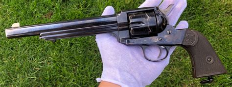 Exceptional Blued Remington Model 1890 Single Action Army Revolver