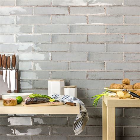 We carry glass, blue, and white subway tile at unbeatable prices. Castle Hazy Trail 3x12 Ceramic Tile in 2020 | Ceramic ...