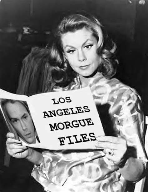 Los Angeles Morgue Files Elizabeth Montgomery Reads Los Angeles Morgue