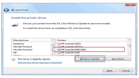 This driver package is available for 32 and 64 bit pcs. Solved: HP LaserJet 1100 driver needed for notebook with ...