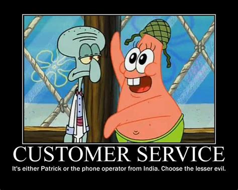 Customer Service By Malfunit Deviantart On DeviantART Patrick
