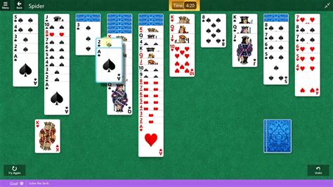 Microsoft Solitaire Collection Spider August 12 2017 Youtube