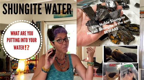 Shungite Water Yes Please But Beware Link Light