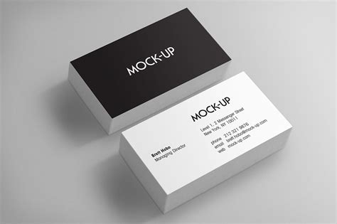 business card mockups print mockups creative market