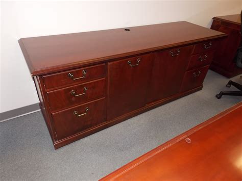 Kimball 72 Bookcase And File Presidential Credenza In Suite With The Above