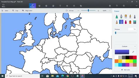 How To Make Maps Using Paint 3d Youtube
