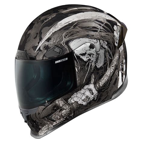 Harbinger Black Helmets Icon Motosports Ride Among Us Helmet