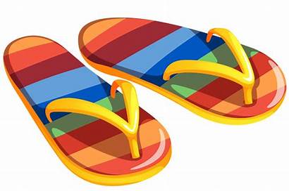 Vacation Clipart Beach Transparent Flip Flops Clipartmag
