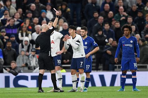 Son himself was distraught by the damage he unintentionally caused and was ultimately shown a red card for the tackle after a var review. Tottenham fail with appeal against Son red card - CGTN