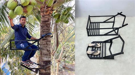 Diy Coconut Tree Climbing Machine Youtube