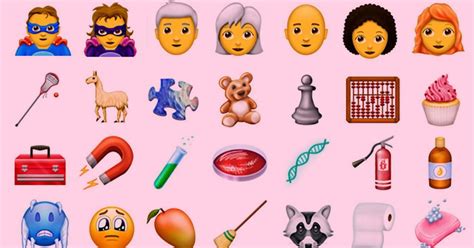 ¡estos Son Los 150 Nuevos Emojis Que Llegarán Mañana