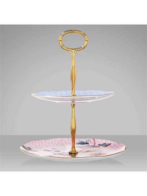 Wedgwood Cuckoo 2 Tier Cake Stand At John Lewis And Partners