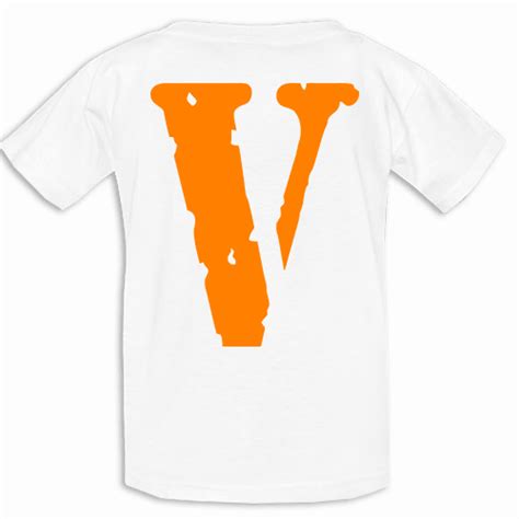 Vlone Shirts Vlone V Logo Back Print Vlc2710 Vlone Shirt