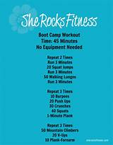 Photos of Boot Camp Style Workout