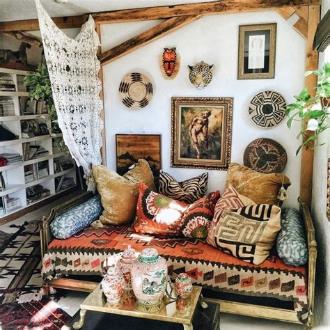 Rustic And Cozy Boho Cabin Makeover On A Budget 6 Boho Style