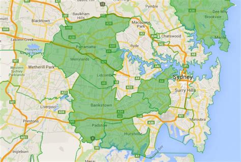 City Of Sydney Lga Boundary Annuitycontract
