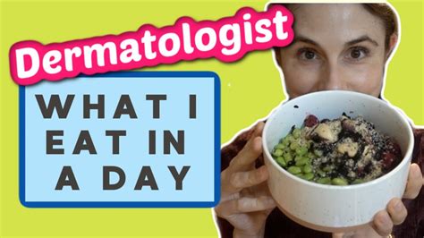 What I Eat In A Work Day Dermatologist Dr Dray Youtube