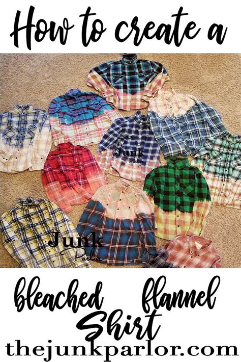 How To Create A Beached Flannel Shirt