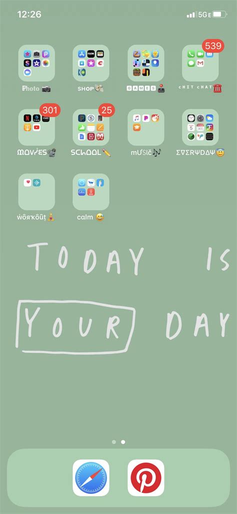 How To Make Your Home Screen Pretty