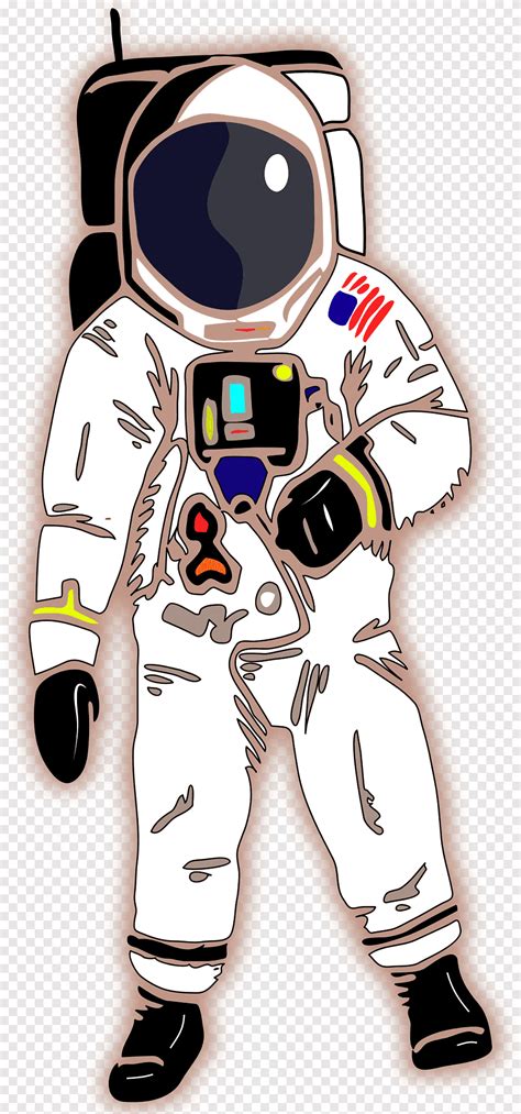 Astronaut Space Suit Outer Space Sticker Astronaut Label Human Png