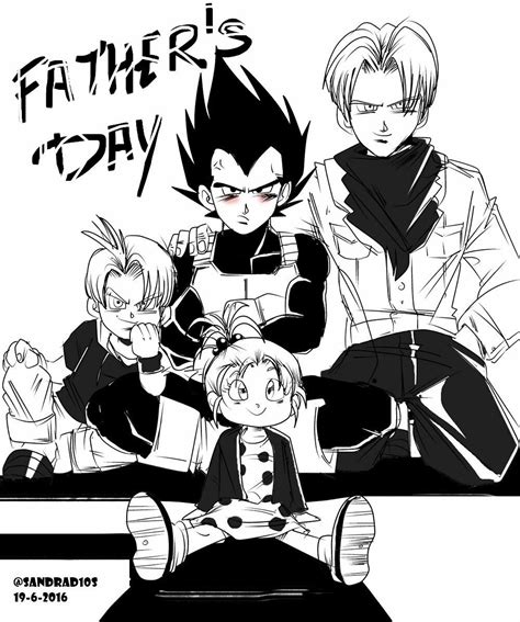 Happy Fathers Day Vegeta And Youre Doing A Great Job Vegeta And