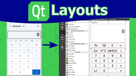 How To Use Qt Layouts Youtube