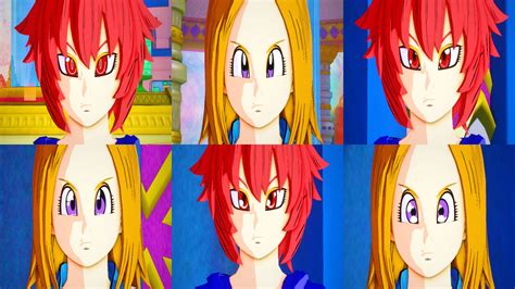 Anime Eyes Pack 2 Huf Syf Xenoverse Mods