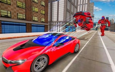 Flying Car Robot Transformation Game For Android Apk
