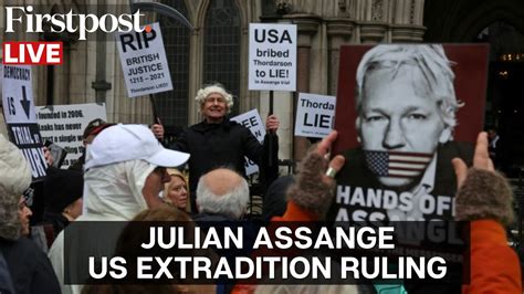 Live Uk Court Adjourns Wikileaks Founder Julian Assanges Extradition