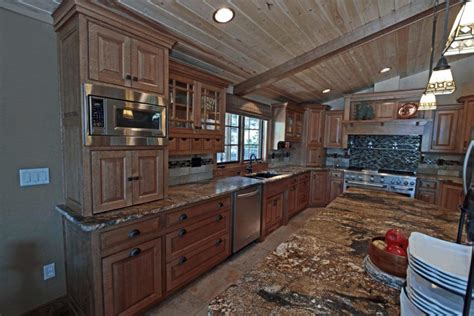 Kitchen cabinets play a huge role in any kitchen remodel. Kitchen, Cabinet Garage Door Polished Bronze Brown Smooth ...