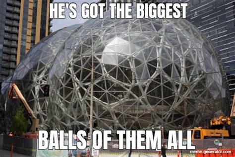 Hes Got The Biggest Balls Of Them All Meme Generator