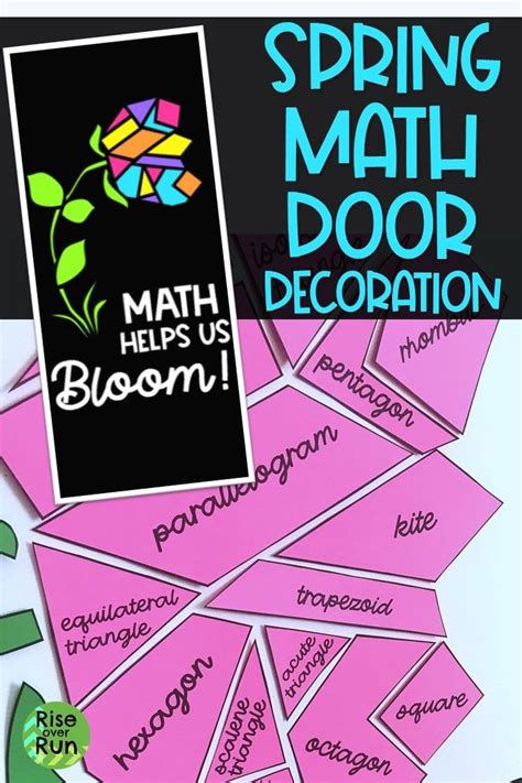 © © all rights reserved. Math Bulletin Board or Door for Spring in 2020 (With ...