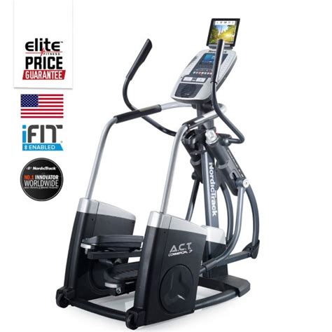 Nordictrack Act Touch Elliptical Cross Trainer Elite Fitness Nz