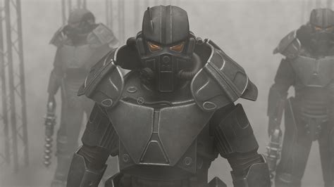 Enclave Soldier In Xt 6 Power Armor Enclave Enclave Fallout Art