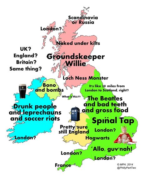 The Definitive Stereotype Map Of England According To