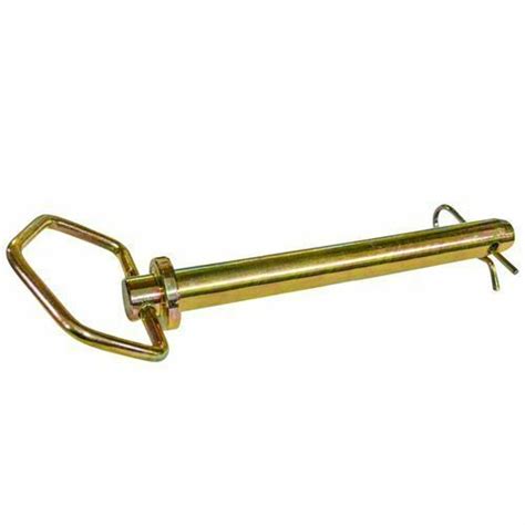 durable forged metal hitch pin with clip 3 4 x 6 1 4 for tractor 3 point hitch unbranded