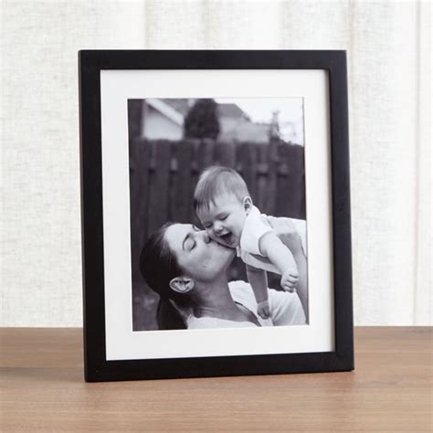 Matte Black 8x10 Picture Frame Reviews Crate And Barrel