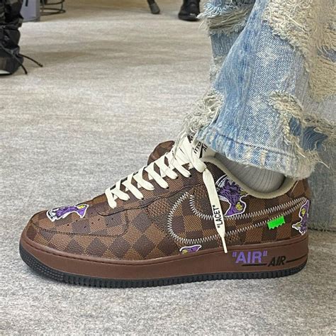 Louis Vuitton X Nike Air Force 1 Collaboration The Blup