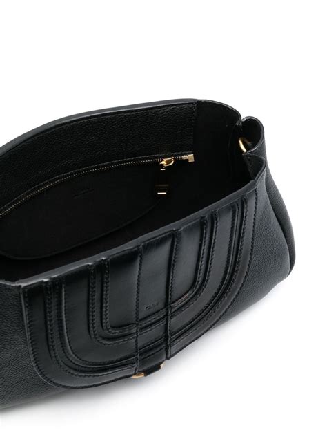 Chloé Crazy Marcie Leather Shoulder Bag Farfetch