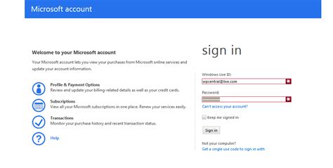 Microsoft Account Goes Minimalist In Latest Redesign For Consumers