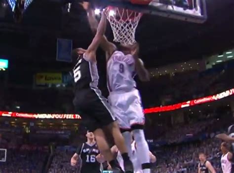 We would like to show you a description here but the site won't allow us. Cory Joseph Posterizes Serge Ibaka