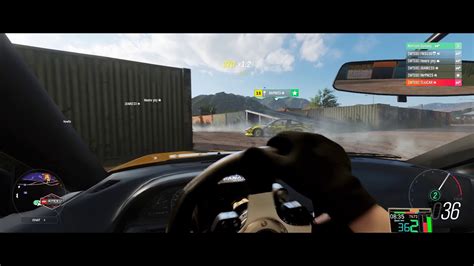 240sx Se POV Tandem Drifting Forza Horizon 4 Real Hand With Fanatec