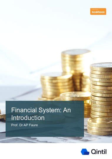 Financial System An Introduction Qintil