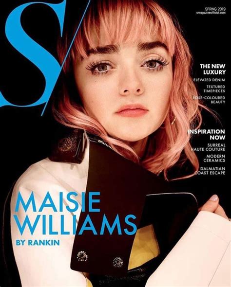 Maisie Williams S Magazine 2019 01 Gotceleb